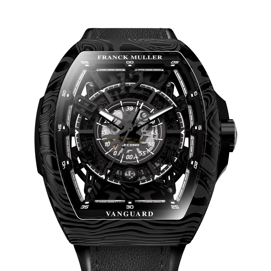 Franck Muller Vanguard Damascus Steel Racing