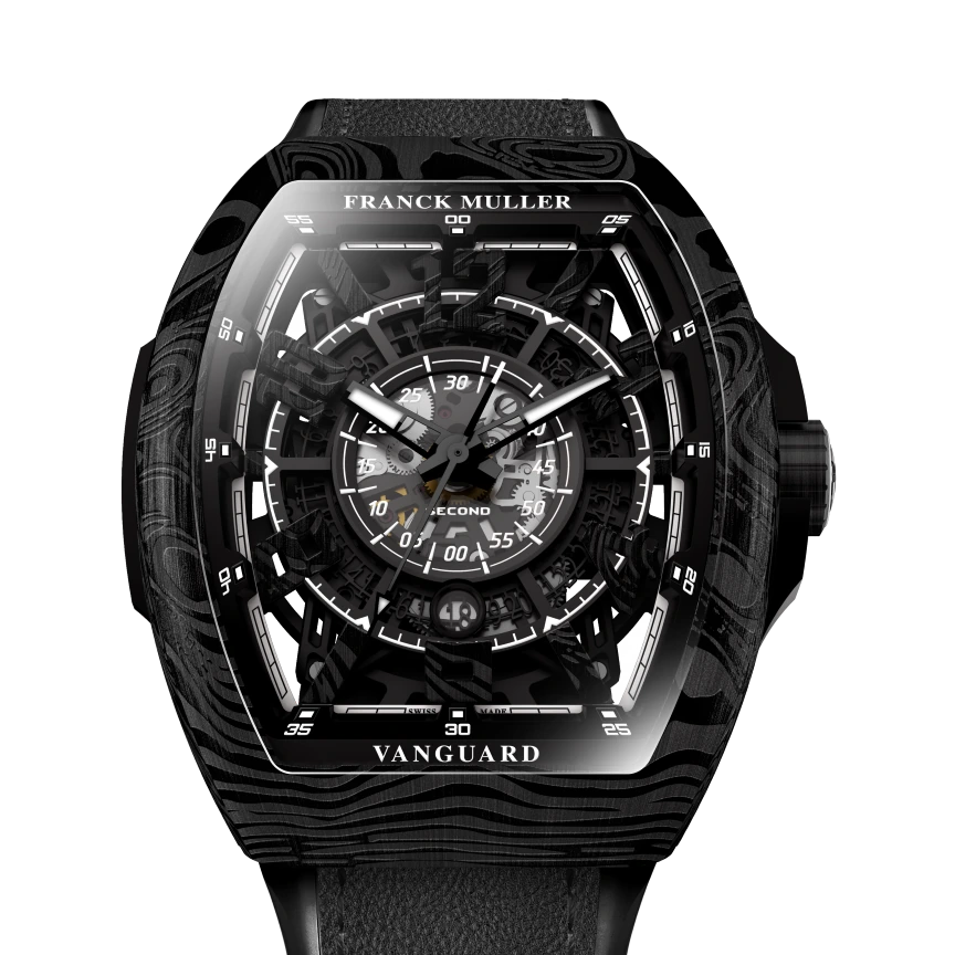Franck Muller Vanguard Damascus Steel Racing