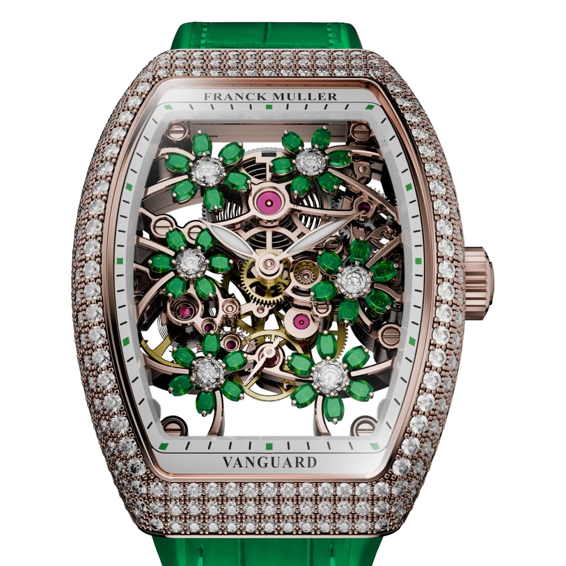 Franck Muller Vanguard Lady Curvex Cut Flower
