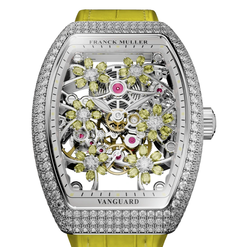Franck Muller Vanguard Lady Curvex Cut Flower