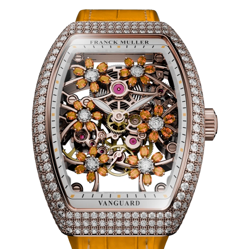 Franck Muller Vanguard Lady Curvex Cut Flower