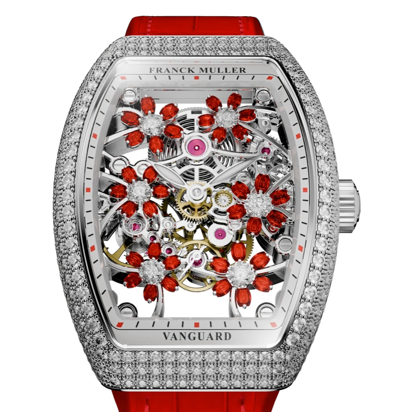 Franck Muller Vanguard Lady Curvex Cut Flower