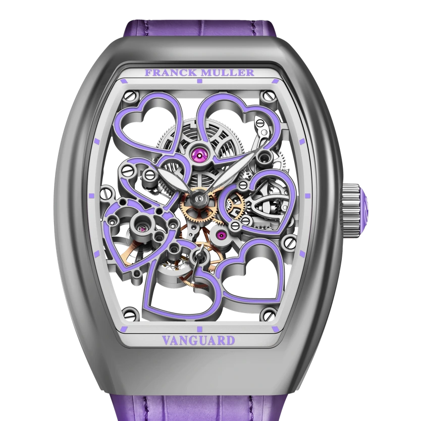 Franck Muller Vanguard Lady Heart Skeleton
