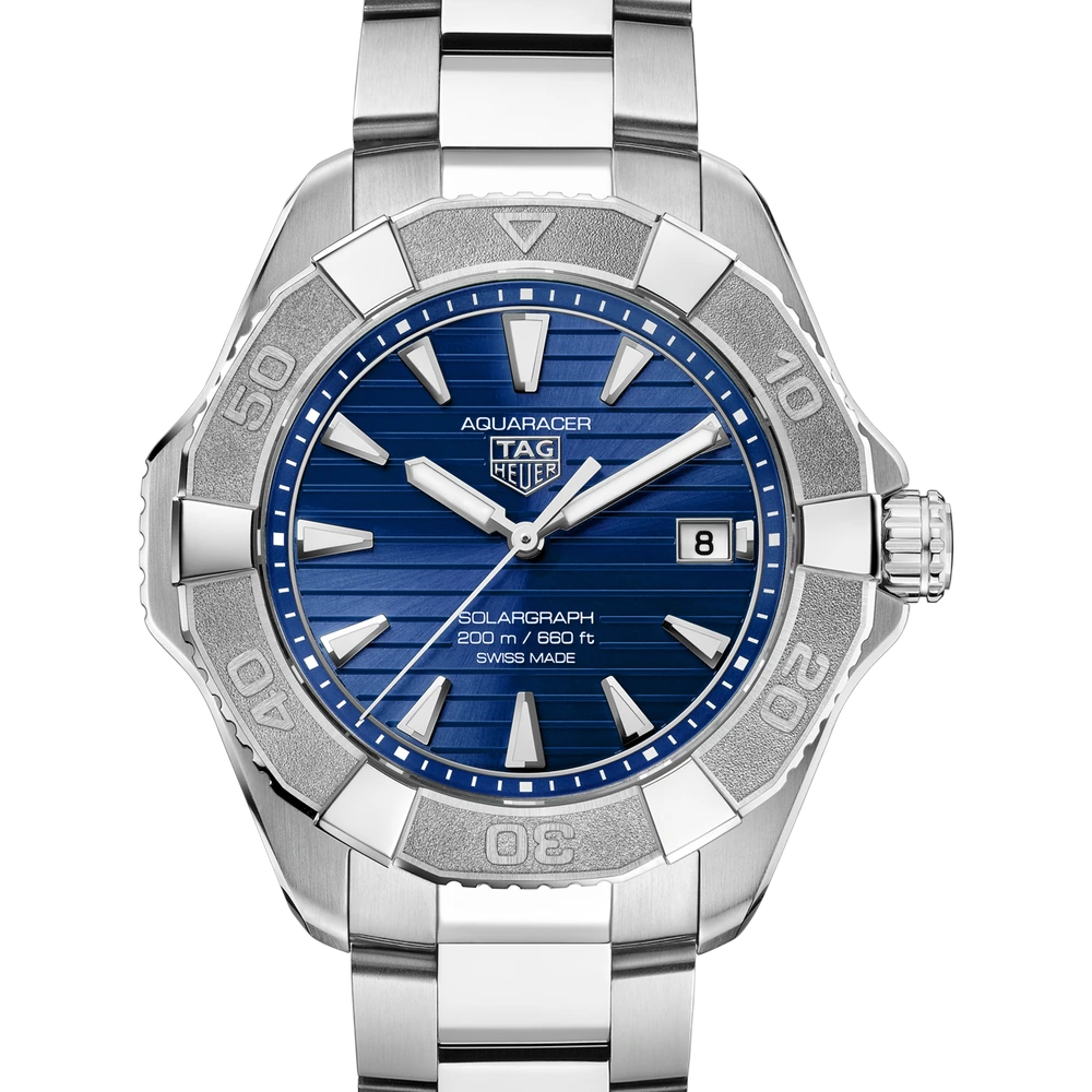 TAG Heuer Professional 200 Solargraph, Solar Quartz, 40 mm, Steel