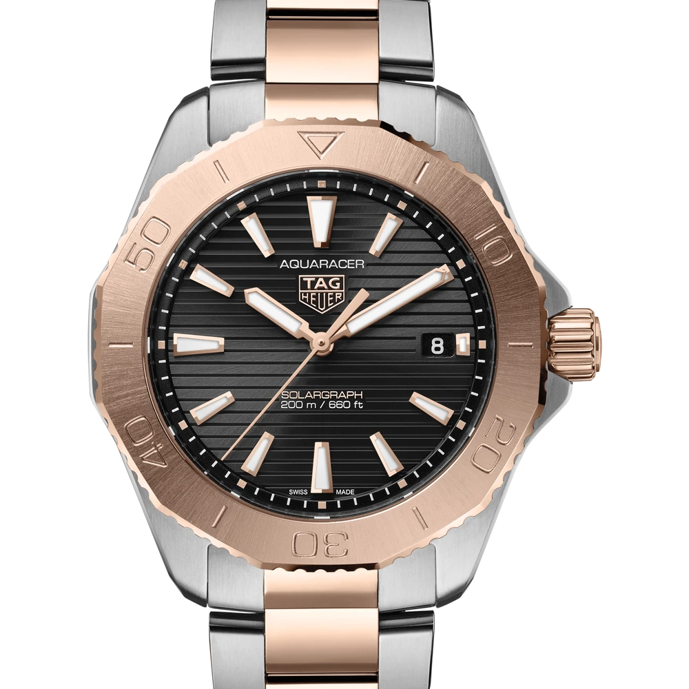 TAG Heuer Professional 200 Solargraph, Solar Quartz, 40 mm, Steel