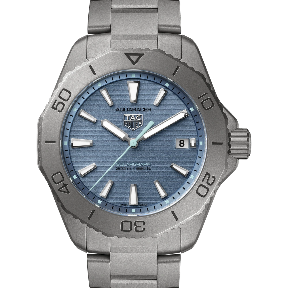 TAG Heuer Professional 200 Solargraph, Solar Quartz, 40 mm, Titanium