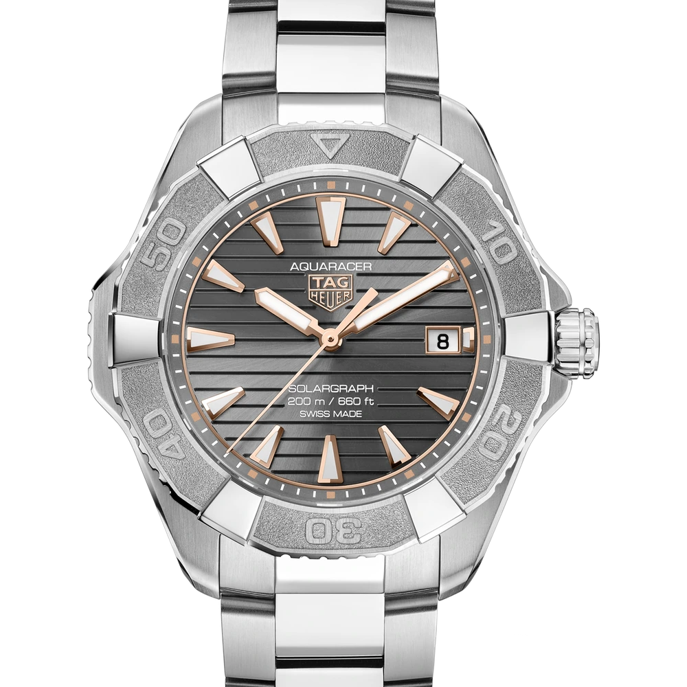 TAG Heuer Professional 200 Solargraph, Solar Quartz, 40 mm, Titanium