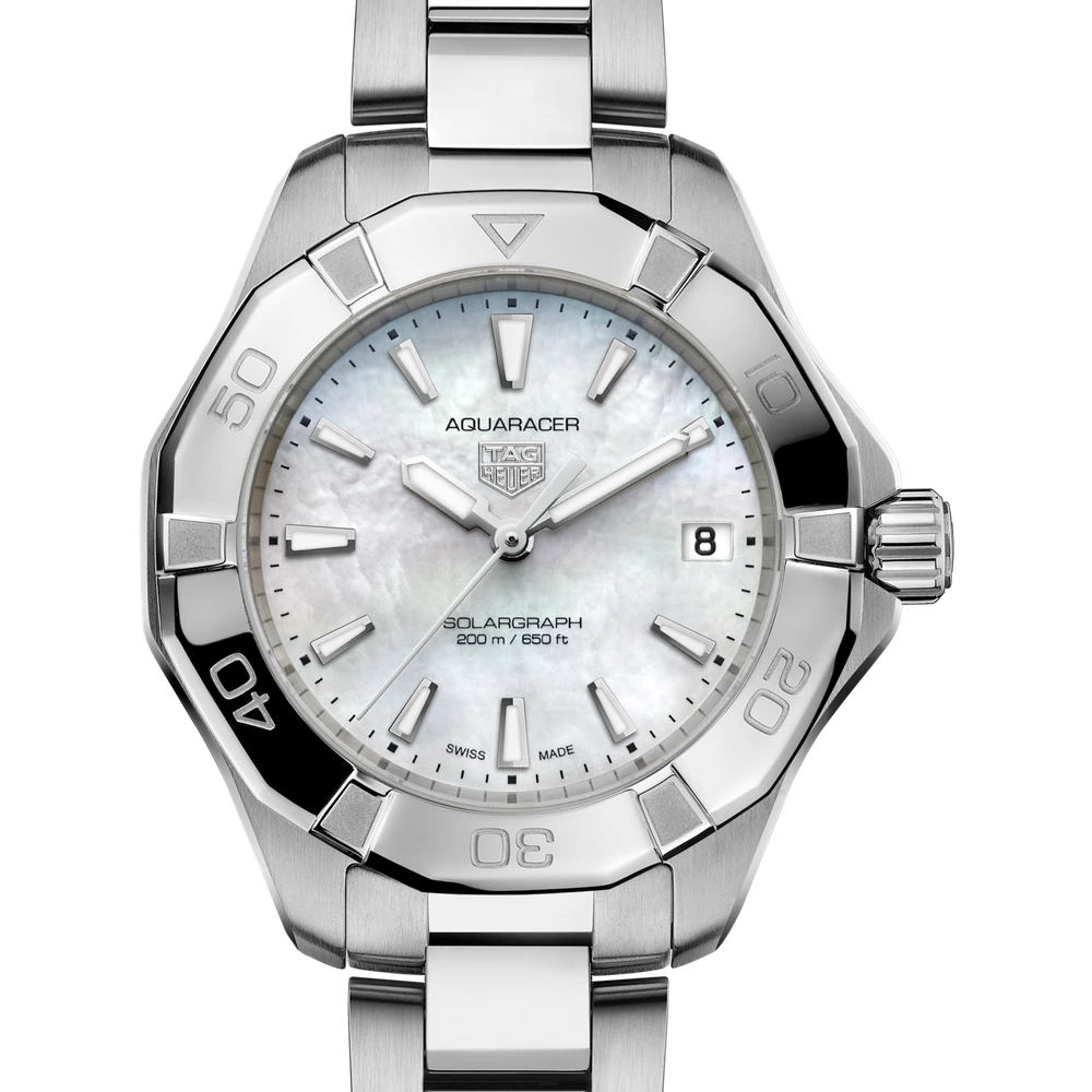 TAG Heuer Professional 200 Solargraph, Solar Quartz, 34 mm, Steel