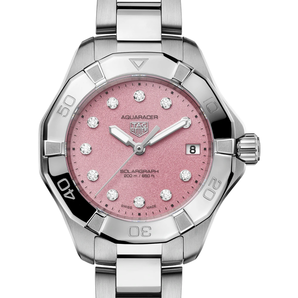 TAG Heuer Professional 200 Solargraph, Solar Quartz, 34 mm, Steel
