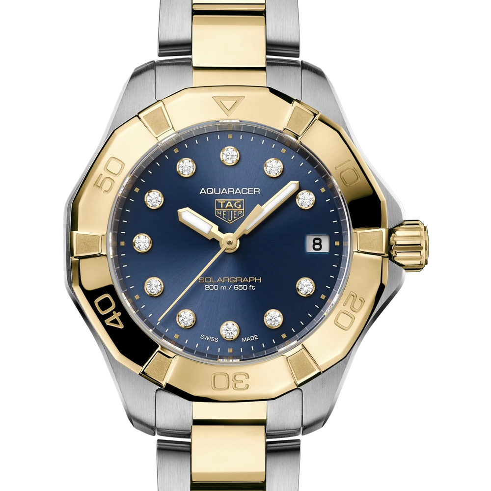 TAG Heuer Professional 200 Solargraph, Solar Quartz, 34 mm, Steel