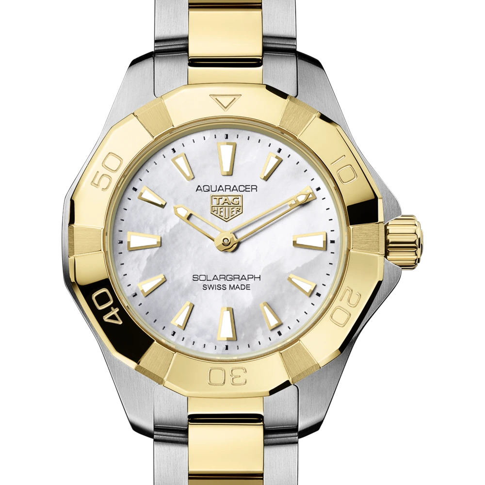 TAG Heuer Professional 100 Solargraph, Solar Quartz, 28 mm, Steel