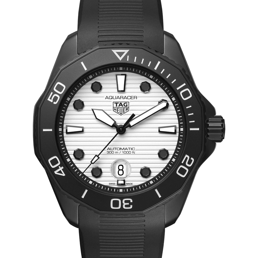 TAG Heuer Professional 300 Date, Automatic, 43 mm, Steel coated with black DLC