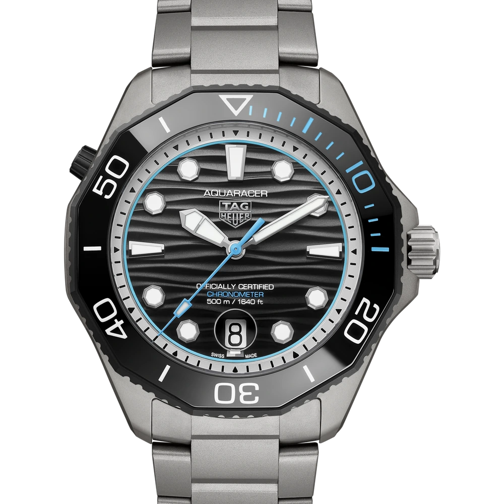 TAG Heuer Professional 500 Date, Automatic, 42 mm, Titanium