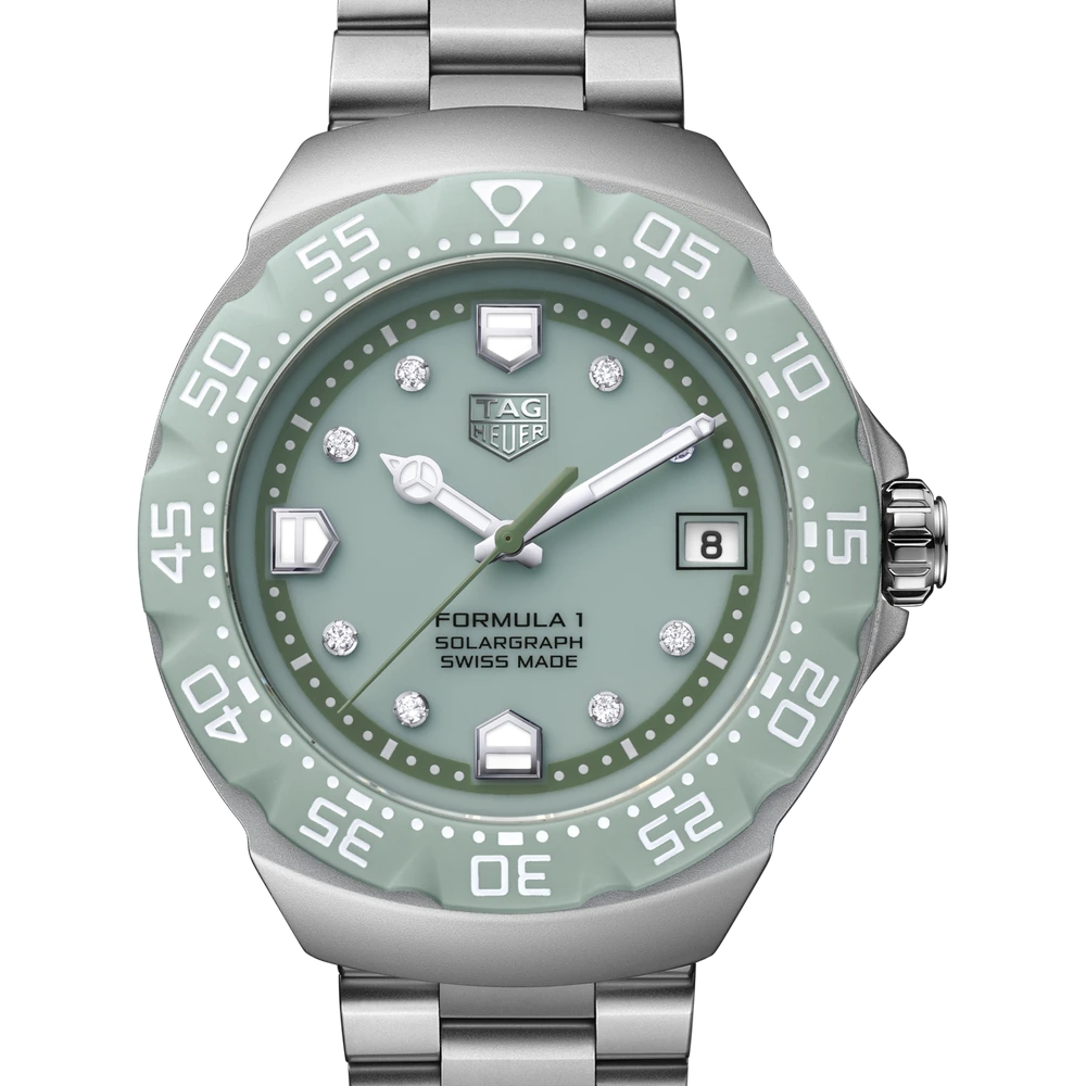 TAG Heuer Solargraph, Solar Quartz, 38 mm, Steel