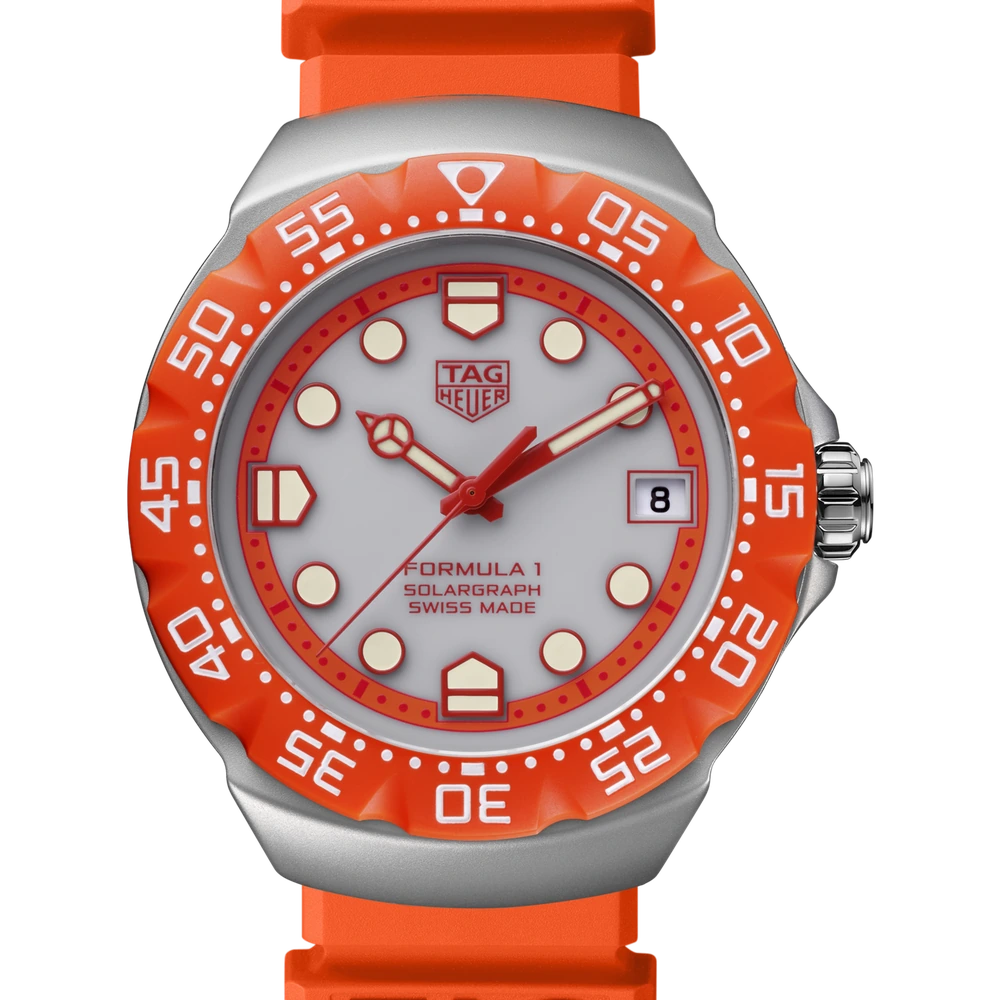 TAG Heuer Solargraph, Solar Quartz, 38 mm, Steel