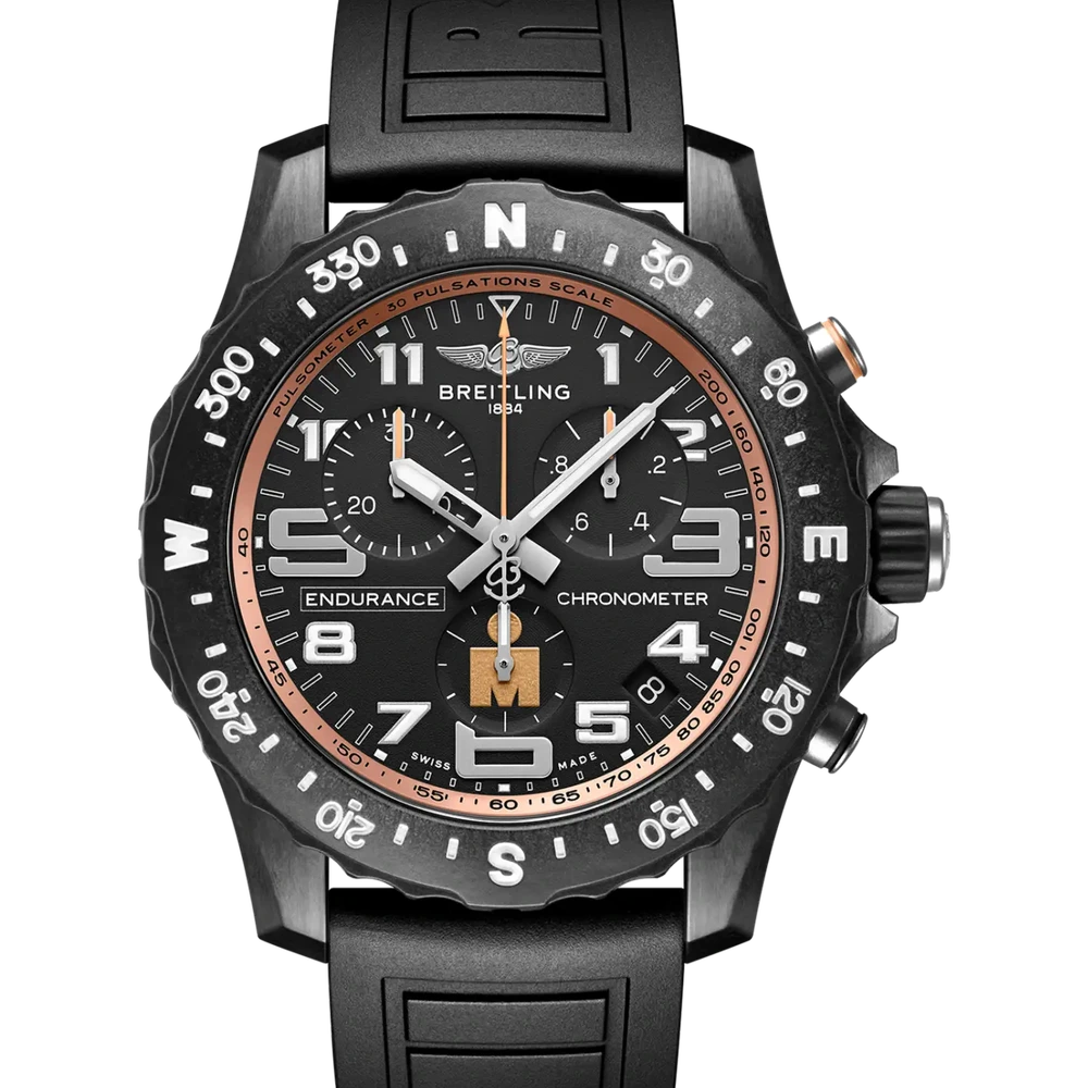 Breitling Endurance Pro 44 IRONMAN® Finisher, 44 mm, breitlight®, black dial