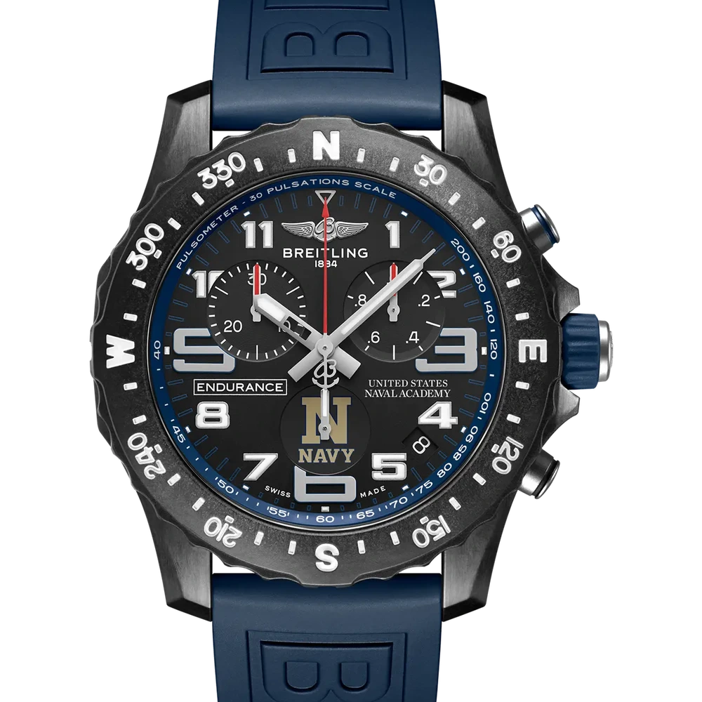 Breitling Endurance Pro 44 United States Naval Academy™, 44 mm, breitlight®, black dial