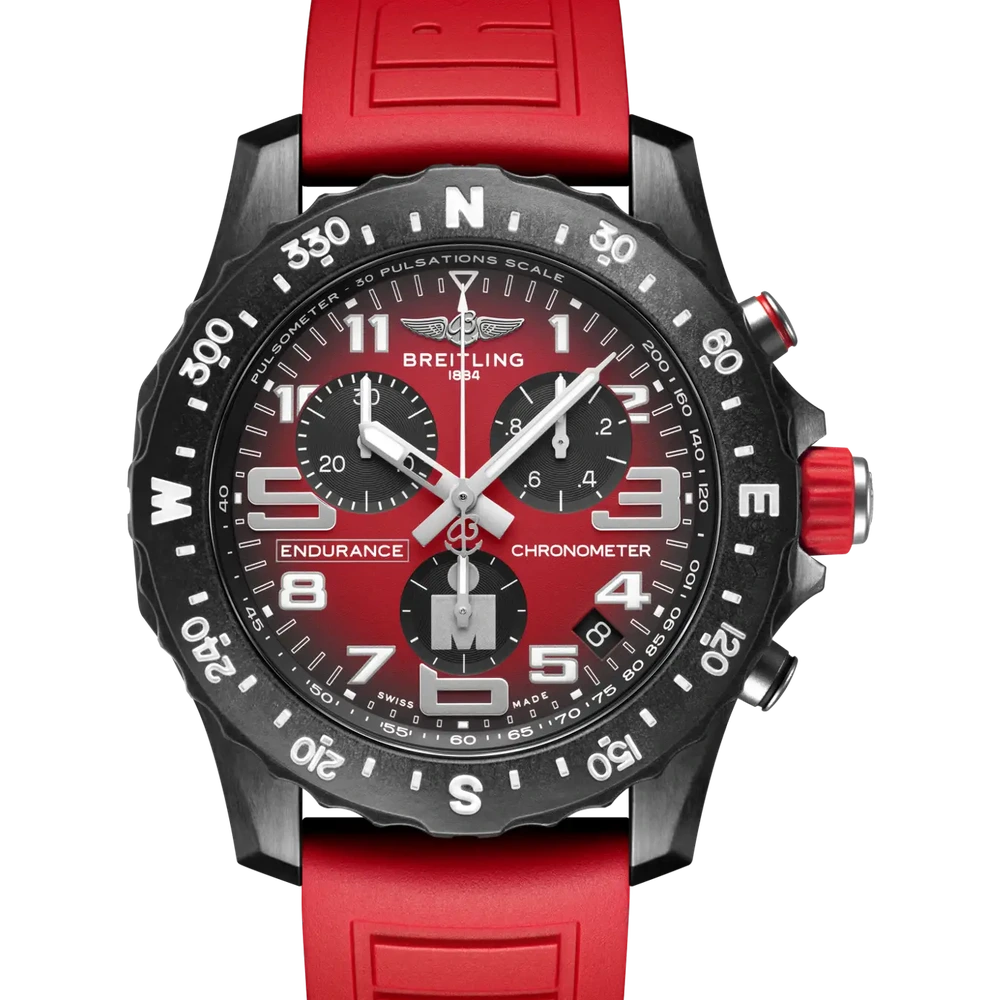 Breitling Endurance Pro 44 IRONMAN®, 44 mm, breitlight®, red dial