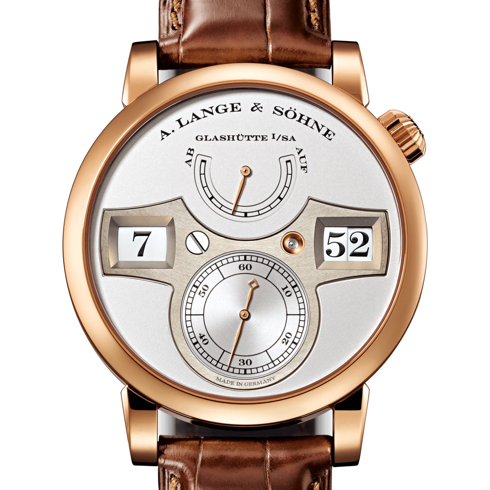 A. Lange & Söhne Pink Gold, Argenté Dial