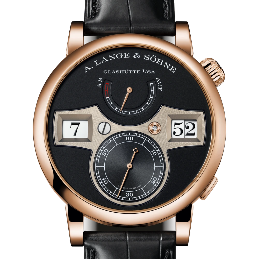 A. Lange & Söhne Pink Gold, Black Dial