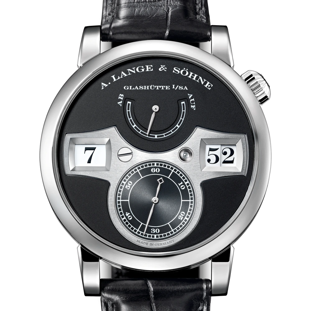 A. Lange & Söhne White Gold, Black Dial