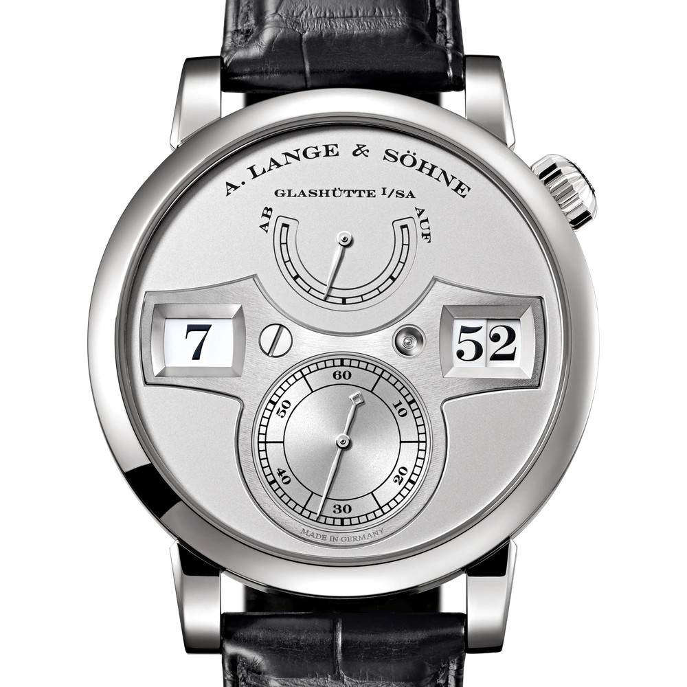 A. Lange & Söhne Platinum, Rhodié Dial