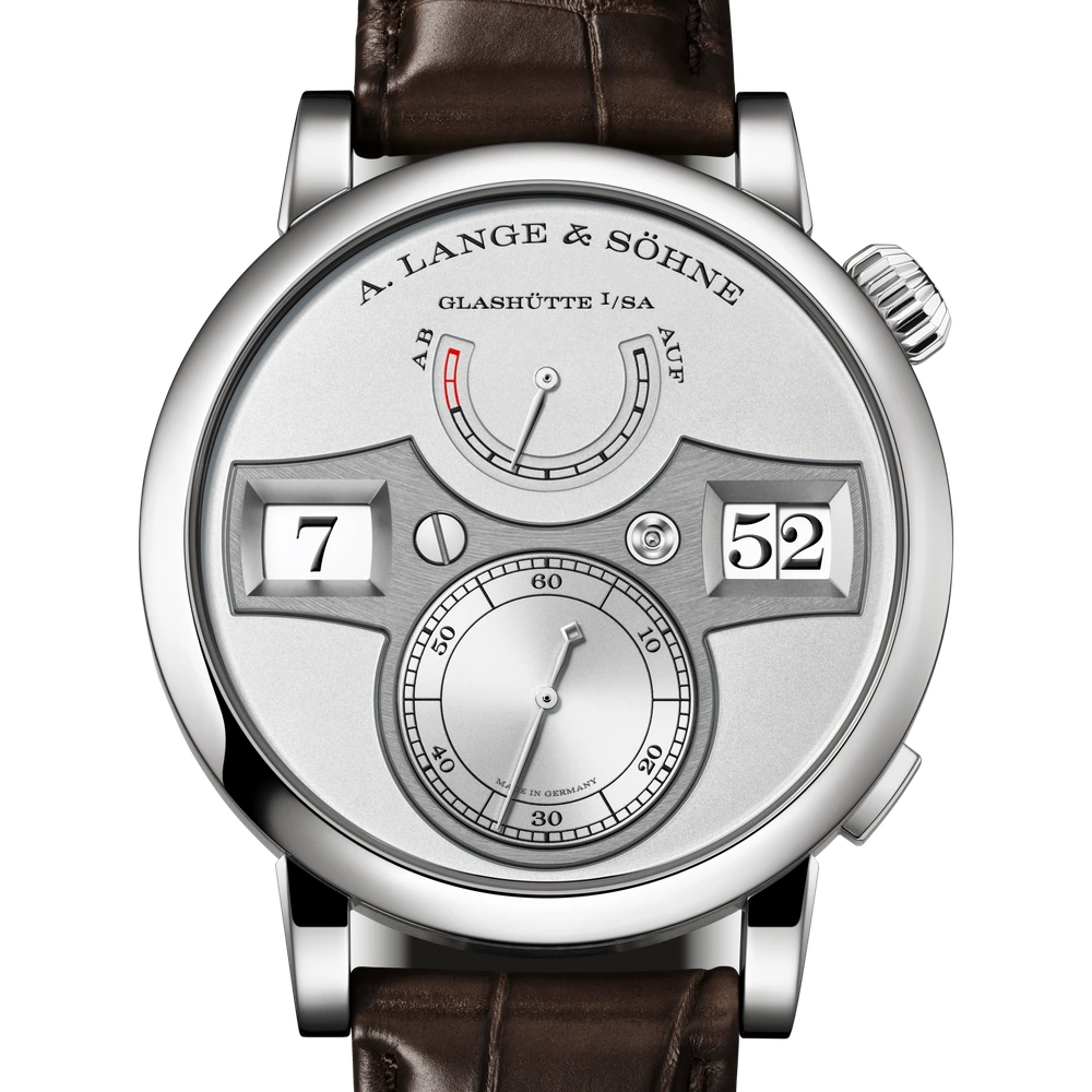 A. Lange & Söhne Platinum, Rhodié Dial