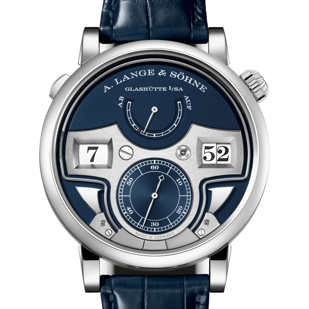 A. Lange & Söhne White Gold, Deep-blue Dial