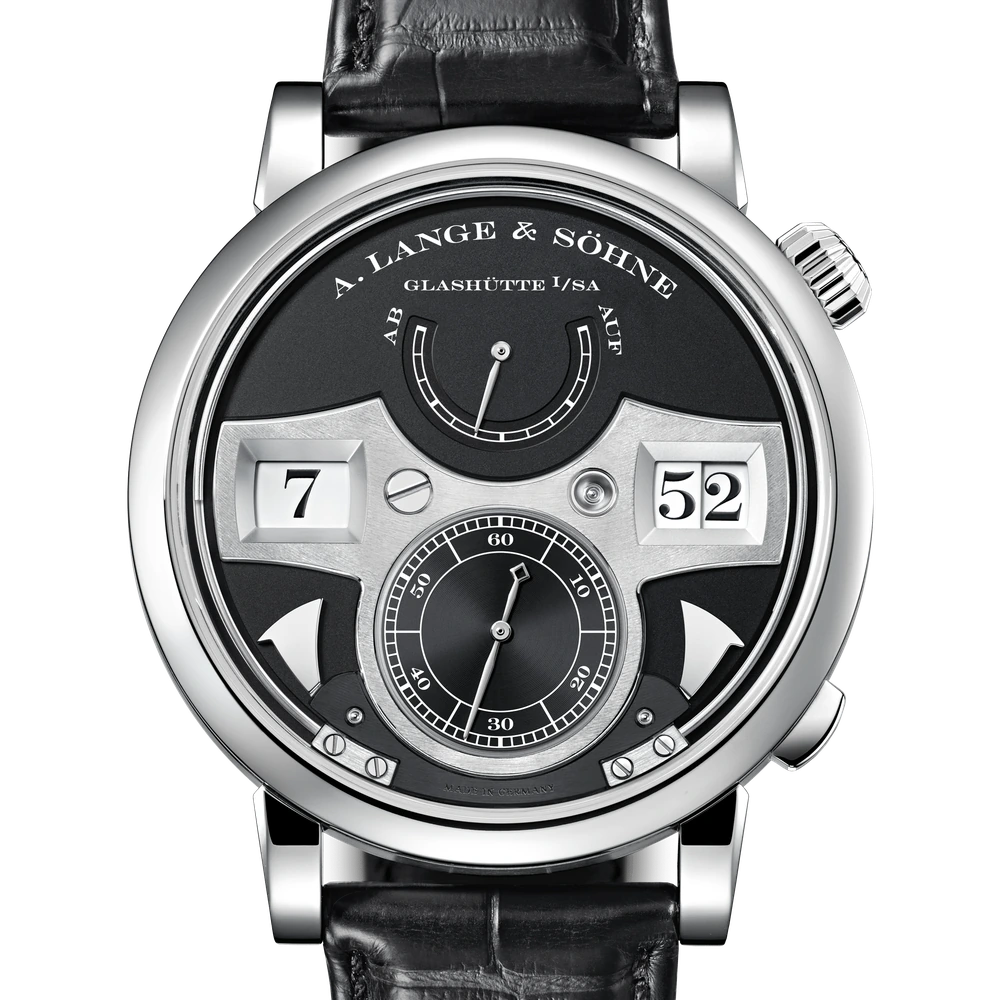 A. Lange & Söhne White Gold, Black Dial
