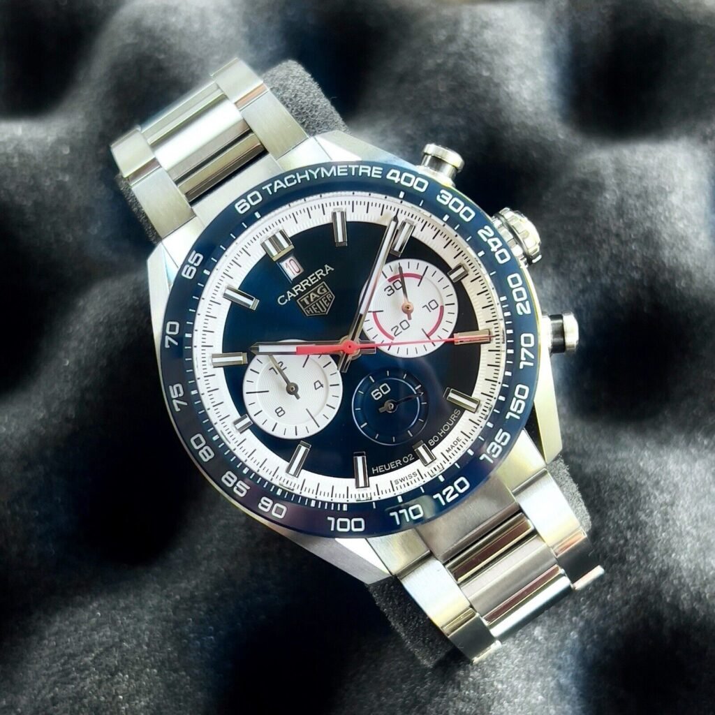 2022 TAG Heuer Carrera 44mm CBN2A1E 160yr Anniversary Ltd Ed 1 of 1860 w/B+P