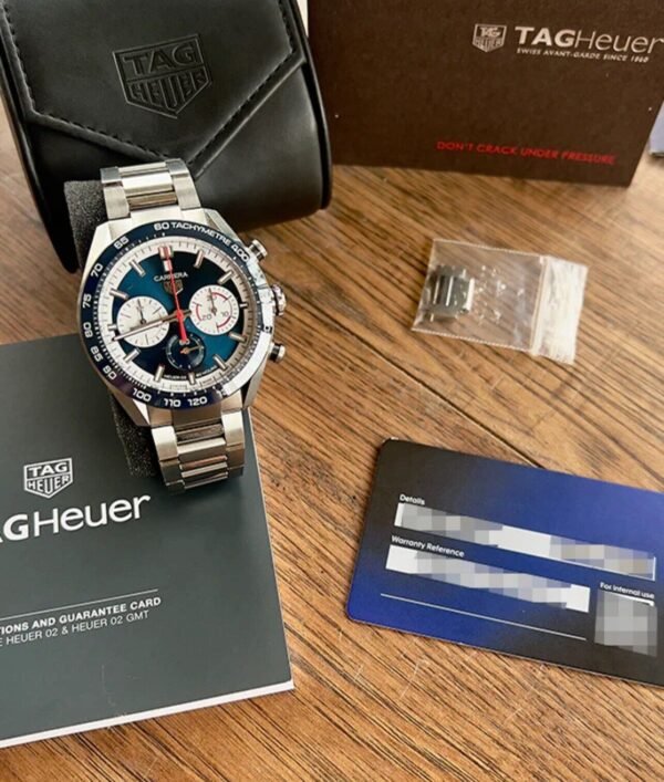 2022 TAG Heuer Carrera 44mm CBN2A1E 160yr Anniversary Ltd Ed 1 of 1860 w/B+P - Image 14