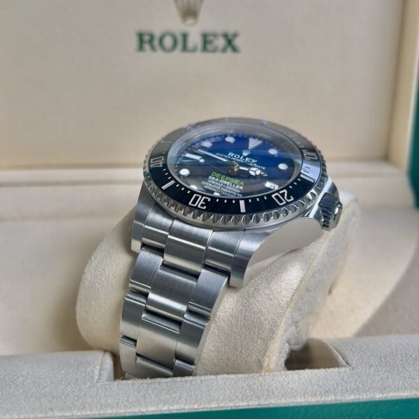 Rolex “James Cameron” Sea-Dweller Deepsea 44mm Steel 126660 Black Blue Dial B+P - Image 2