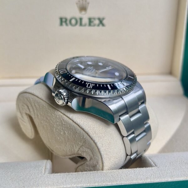 Rolex “James Cameron” Sea-Dweller Deepsea 44mm Steel 126660 Black Blue Dial B+P - Image 3