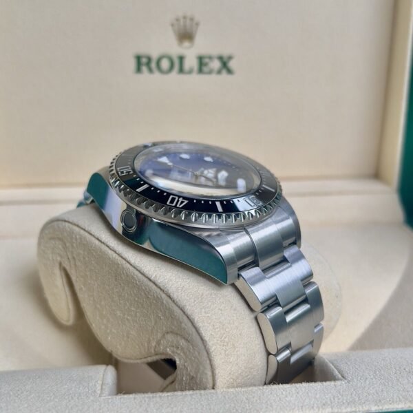 Rolex “James Cameron” Sea-Dweller Deepsea 44mm Steel 126660 Black Blue Dial B+P - Image 5