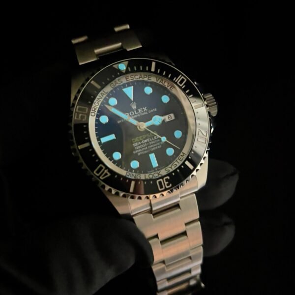 Rolex “James Cameron” Sea-Dweller Deepsea 44mm Steel 126660 Black Blue Dial B+P - Image 10