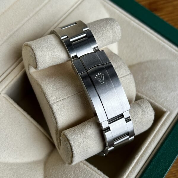 Rolex Air-King 40mm 116900 Steel Oyster Bracelet Black Dial w/ B+P - Image 6