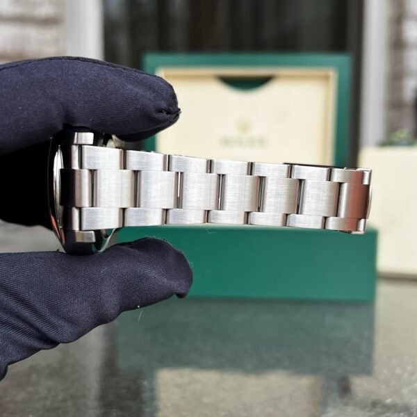 Rolex Air-King 40mm 116900 Steel Oyster Bracelet Black Dial w/ B+P - Image 13