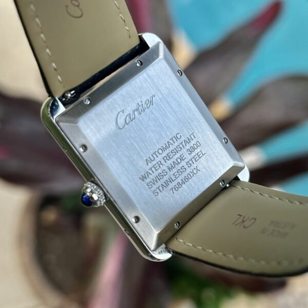 2018 Cartier Tank Solo XL Auto 31x41mm Steel Silver Roman Dial WSTA0029 B+P - Image 8