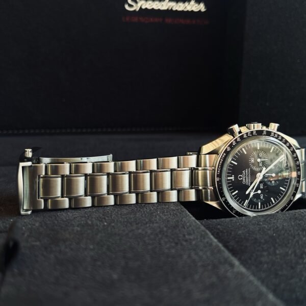 OMEGA Speedmaster Moonwatch Sapphire Sandwich Chrono 42mm Steel Men’s w/ B+P - Image 3