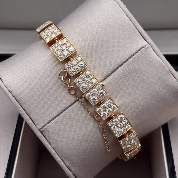 2018 Bvlgari Serpenti Incantati 102536 Rose Gold Diamonds 37mm  B+P - Image 7