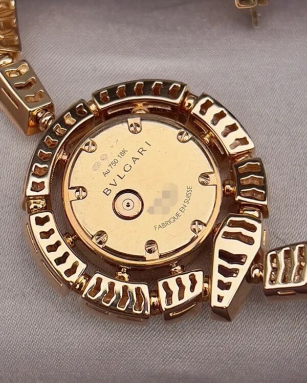 2018 Bvlgari Serpenti Incantati 102536 Rose Gold Diamonds 37mm  B+P - Image 8