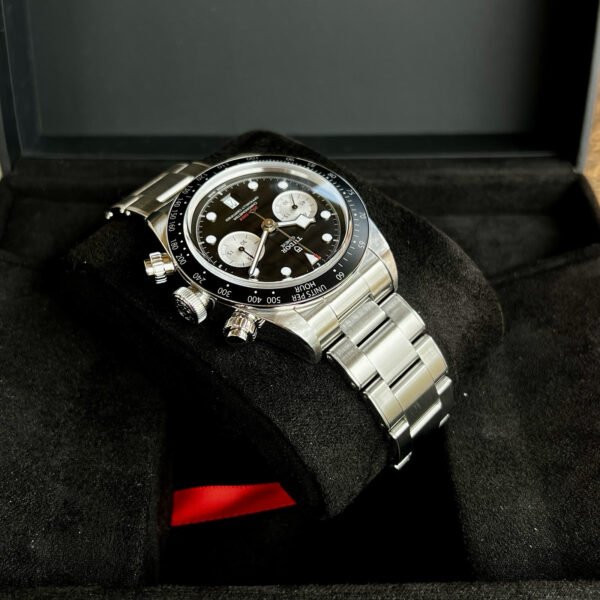 Tudor Black Bay Chronograph 79360N 41mm Steel Black Dial Reverse Panda B+P - Image 6