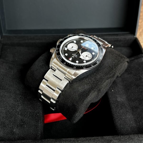 Tudor Black Bay Chronograph 79360N 41mm Steel Black Dial Reverse Panda B+P - Image 7