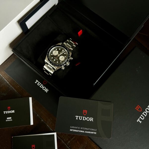Tudor Black Bay Chronograph 79360N 41mm Steel Black Dial Reverse Panda B+P - Image 12