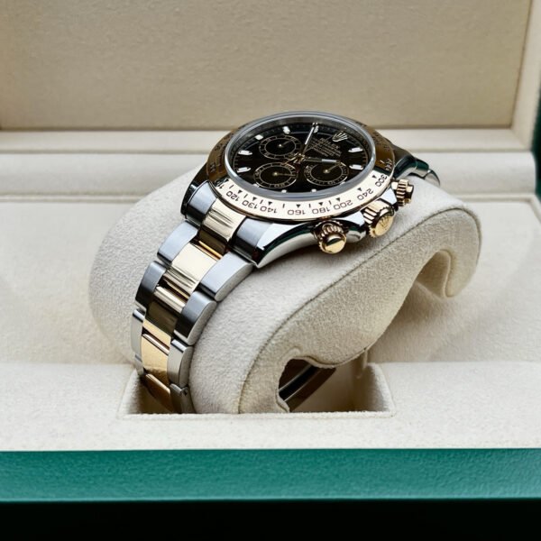 Rolex Daytona Cosmograph 116503 40mm Steel Yellow Gold Black Dial w/ B+P - Image 3