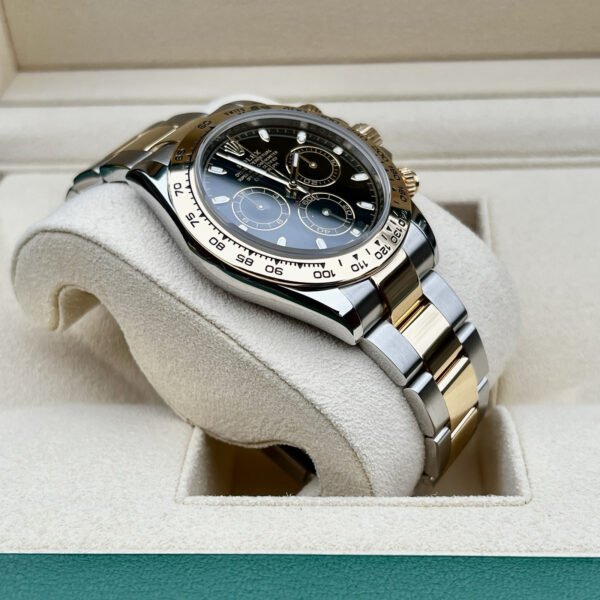 Rolex Daytona Cosmograph 116503 40mm Steel Yellow Gold Black Dial w/ B+P - Image 6