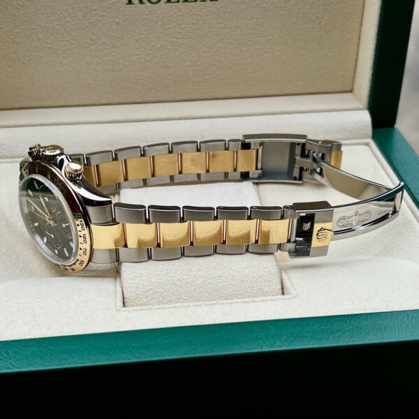 Rolex Daytona Cosmograph 116503 40mm Steel Yellow Gold Black Dial w/ B+P - Image 7