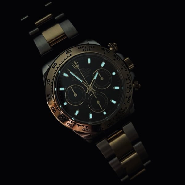Rolex Daytona Cosmograph 116503 40mm Steel Yellow Gold Black Dial w/ B+P - Image 12
