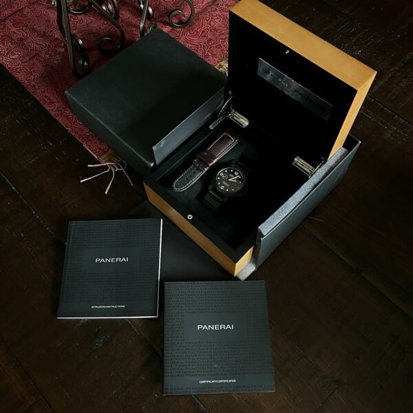 2019 Panerai Luminor Carbotech 44mm 1950 PAM00661 Box, Papers + 2 PAM Straps - Image 2