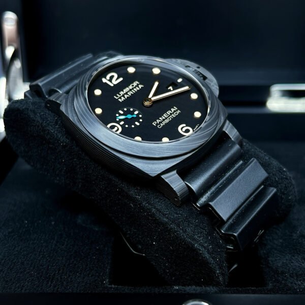 2019 Panerai Luminor Carbotech 44mm 1950 PAM00661 Box, Papers + 2 PAM Straps - Image 4